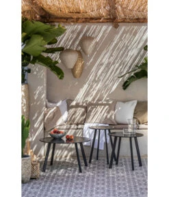 Dehner Kaffeetisch Lian -Garten im Freien 6666721 6666705 6666713 WE MO 002 BeistelltischeLian