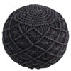Dehner Pouf Sanna, Ca. Ø40/H40 Cm 1 Dehner Pouf Sanna, Ca. Ø40/H40 Cm -Garten im Freien 6667851 WE FS 001 PoufSannaAnthrazit40cm
