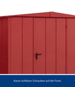 Hörmann Berry-Gerätehaus Modern-S Typ 1, Ca. B258,8/H216/T121,3 Cm -Garten im Freien 6669378 WE DE 005 HoermannMetallgeraetehaus