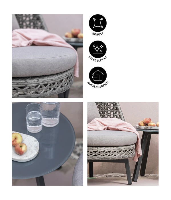 Dehner Balkonset Nizza, 3-teilig 8 Dehner Balkonset Nizza, 3-teilig – Bild 6