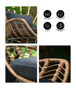 Dehner Geflechtsessel Venezia -Garten im Freien 6701650 WE IG FS 001 DehnerGeflechtsesselVenezia