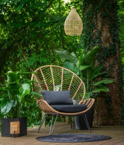 Dehner Geflechtsessel Venezia -Garten im Freien 6701650 WE MO 002 DehnerGeflechtsesselVenezia