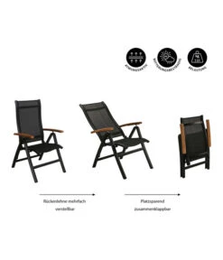 Dehner Klappsessel Chicago Wood -Garten im Freien 6701817 WE IG 001 KLAPPSESSELCHICAGOWOOD