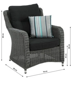 Dehner Sessel Toska -Garten im Freien 6707855 WE BG 001 SesselToskaEinzelnNeu