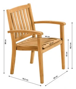 Dehner Stapelsessel Havanna -Garten im Freien 6708309 WE BG 001 StapelstuhlHavannaNeu