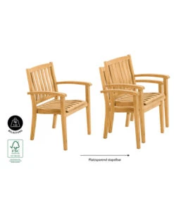 Dehner Stapelsessel Havanna -Garten im Freien 6708309 WE IG 001 StapelstuhlHavanna