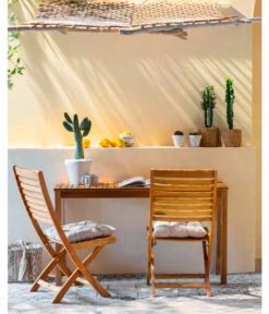 Dehner Balkontisch Macao, Ca. B142/H75/T40 Cm -Garten im Freien 6712434 WE MO 001 BalkonGruppeMacao