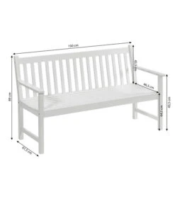 Dehner Bank Mykonos, 3-Sitzer 10 Dehner Bank Mykonos, 3-Sitzer -Garten im Freien 6713267 WE BG 001 BankMykonos3erWeiss