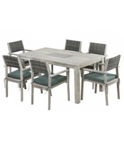 Dehner Stapelstuhl Stockholm -Garten im Freien 6713820 WE FS 003 StockholmSet