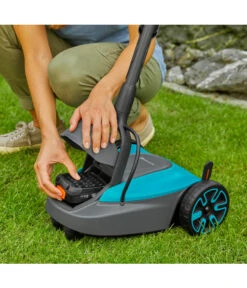 GARDENA Akku-Rasenmäher HandyMower 22/18V P4A Set, Ca. B34,5/H126/T38,5 Cm 28 GARDENA Akku-Rasenmäher HandyMower 22/18V P4A Set, Ca. B34,5/H126/T38,5 Cm -Garten im Freien 6725923 WE MO 003 GARDENAAkkuRasenmaeherHandyMower2218VP4ASet 1