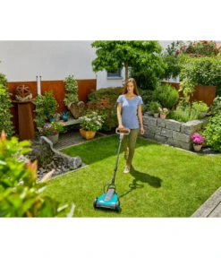 GARDENA Akku-Rasenmäher HandyMower 22/18V P4A Set, Ca. B34,5/H126/T38,5 Cm 33 GARDENA Akku-Rasenmäher HandyMower 22/18V P4A Set, Ca. B34,5/H126/T38,5 Cm -Garten im Freien 6725923 WE MO 010 GARDENAAkkuRasenmaeherHandyMower2218VP4ASet 1