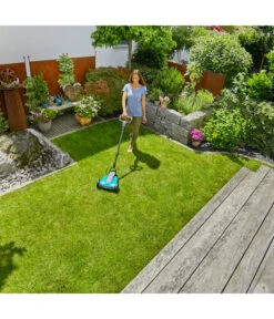 GARDENA Akku-Rasenmäher HandyMower 22/18V P4A Set, Ca. B34,5/H126/T38,5 Cm 35 GARDENA Akku-Rasenmäher HandyMower 22/18V P4A Set, Ca. B34,5/H126/T38,5 Cm -Garten im Freien 6725923 WE MO 012 GARDENAAkkuRasenmaeherHandyMower2218VP4ASet 1