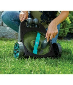 GARDENA Akku-Rasenmäher HandyMower 22/18V P4A Set, Ca. B34,5/H126/T38,5 Cm 37 GARDENA Akku-Rasenmäher HandyMower 22/18V P4A Set, Ca. B34,5/H126/T38,5 Cm -Garten im Freien 6725923 WE MO 015 GARDENAAkkuRasenmaeherHandyMower2218VP4ASet 1