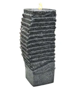 Dehner Granit-Gartenbrunnen Slap, Ca. B32/H50/T28 Cm