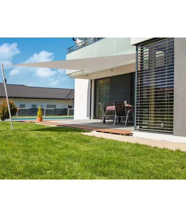 Windhager Sonnensegel Cannes, Dreieckig, Ca. B500/T500 Cm 3 Windhager Sonnensegel Cannes, Dreieckig, Ca. B500/T500 Cm