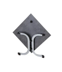 Siena Garden Klapptisch Sola -Garten im Freien 6776694 WE FS 008 KLAPPTISCH SOLA 80X80SIL