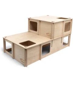 Bunny® NATURE By Puppijames Nagerspielzeug Labyrinth -Garten im Freien 6777635 WE D 001 bunnyNagerLabyrinthM