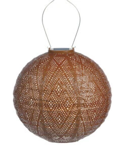Lumiz Solar-Lampion Round Ikat, Ca. Ø30/H29 Cm