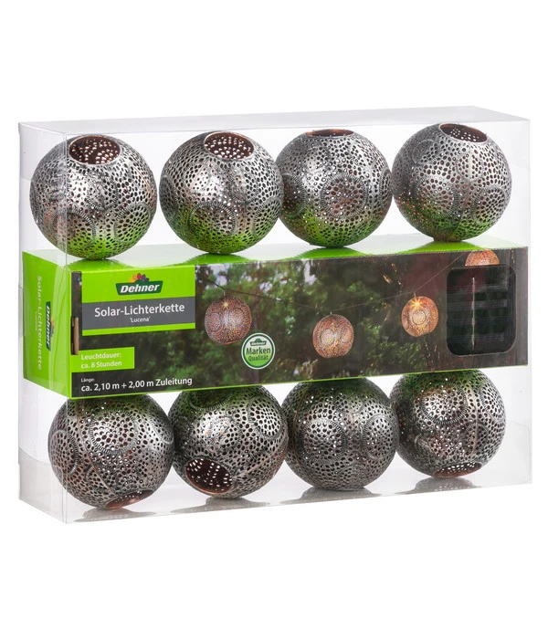 Dehner Solar-Lichterkette Lucena 4 Dehner Solar-Lichterkette Lucena – Bild 2