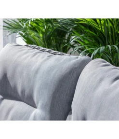 Dehner Geflechtlounge Santos, 4-teilig -Garten im Freien 6875074 WE DE 005 LoungeSantosNEU