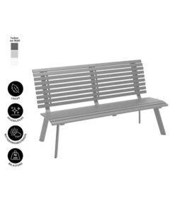 Dehner Bank London, 3-Sitzer -Garten im Freien 6893762 WE IG 001 BankLondon