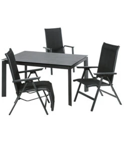 Dehner Stapelstuhl Cleveland, Dunkelgrau 10 Dehner Stapelstuhl Cleveland, Dunkelgrau -Garten im Freien 6894133 WE FS 003 StapelstuhlClevelandNeu