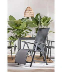 Dehner Relaxsessel Cleveland, Dunkelgrau 11 Dehner Relaxsessel Cleveland, Dunkelgrau -Garten im Freien 6894158 WE MO 001 RelaxsesselClevelandGrau