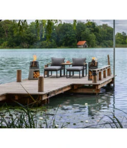 Dehner Balkonset Padua, 5-teilig -Garten im Freien 6894174 WE MO 001 BalkongruppePadua