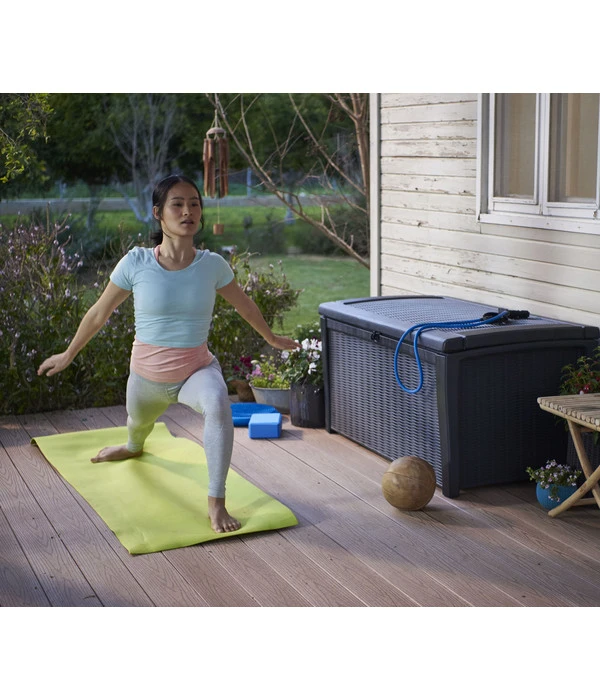 Keter Aufbewahrungsbox Borneo, 416 Liter, Ca. B130/H63/T70 Cm 4 Keter Aufbewahrungsbox Borneo, 416 Liter, Ca. B130/H63/T70 Cm – Bild 3