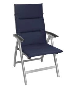 KETTtex Hochlehnerpolster Lindos Peach, Ca. B120/H4/T50 Cm -Garten im Freien 6906903 WE DE 004 KETTtexHochlehnerpolsterLindosDunkelblau