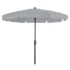 Doppler Sonnenschirm Sun Line Neo, Rund, Ca. Ø200 Cm -Garten im Freien 6910376 WE FS 001 Sunline200Hellgrau