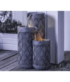 Dehner Polyresin-Gartenbrunnen Palermo, Ca. H66 Cm -Garten im Freien 6911242 WE MO 002 BrunnenPalermo