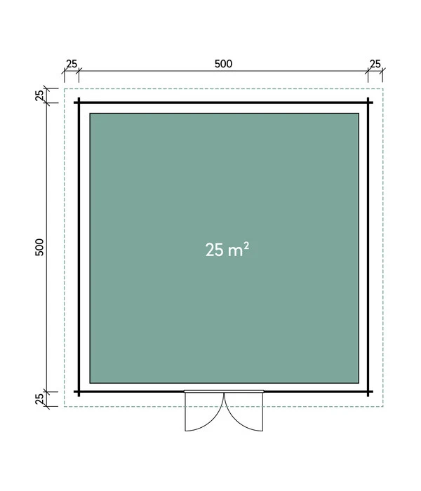 Wolff Finnhaus Gartenhaus Malmö 44-F 5 Wolff Finnhaus Gartenhaus Malmö 44-F – Bild 3