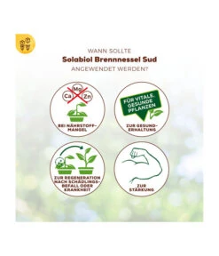 Solabiol® Brennnessel Sud, 1 L 12 Solabiol® Brennnessel Sud, 1 L -Garten im Freien 6938054 WE DE 004 SolabiolBrennnesselSud