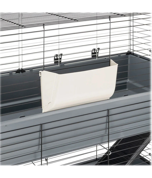 Ferplast Nagerheim Rabbit 120 Double, Grau, Ca. B118/H117/T58 Cm 8 Ferplast Nagerheim Rabbit 120 Double, Grau, Ca. B118/H117/T58 Cm – Bild 6