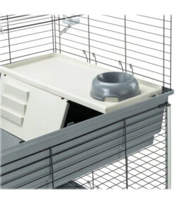 Ferplast Nagerheim Rabbit 120 Double, Grau, Ca. B118/H117/T58 Cm 18 Ferplast Nagerheim Rabbit 120 Double, Grau, Ca. B118/H117/T58 Cm -Garten im Freien 6953160 WE DE 006 FerplastNagerKRabbit120DoubleM