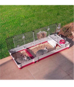 Ferplast Nagerheim Krolik 140, Ca. B142/H50/T60 Cm -Garten im Freien 6953186 WE MO 002 FerplastNagerKKrolik140