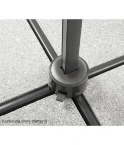 Schneider Ampelschirm Rhodos Junior, Rund, Ca. Ø300 Cm -Garten im Freien 6953574 WE DE 003 SchneiderAmpelschirmRhodosJunior300cmrot