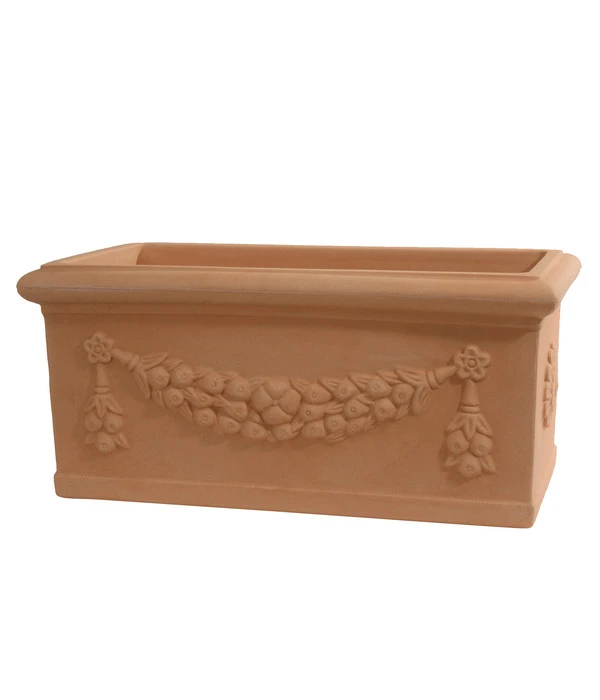 Farmet New Kunststoff-Kasten Impruneta, Rechteckig, Terrakotta Inkl. Untersetzer 4 Farmet New Kunststoff-Kasten Impruneta, Rechteckig, Terrakotta Inkl. Untersetzer – Bild 2