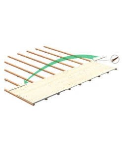 Palmako Fußboden Für Gartenhaus Lara, Ca. 8,4 M² -Garten im Freien 6978696 WE DE 002 FussbodenLaraNatur