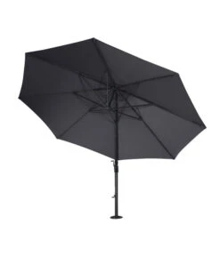 Siena Garden Ampelschirm Alphawing N+, Rund, Ca. Ø350 Cm -Garten im Freien 6987911 WE FS 006 SienaGardenAmpelschirmAlphawingN350cmAnthrazit