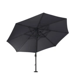 Siena Garden Ampelschirm Alphawing N+, Rund, Ca. Ø350 Cm -Garten im Freien 6987911 WE FS 007 SienaGardenAmpelschirmAlphawingN350cmAnthrazit