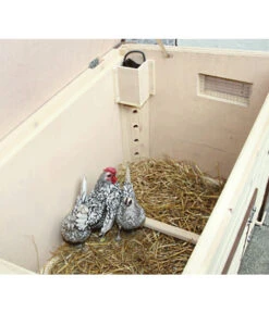 KERBL Thermo-Hühnerstall, Beheizbar, Ca. B146/H82/T74 Cm -Garten im Freien Kerbl Thermohuehnerstall WE Mood 1