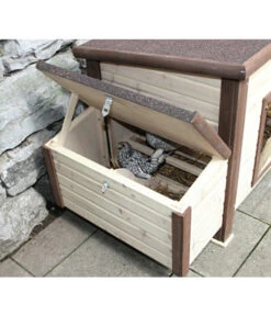 KERBL Thermo-Hühnerstall, Beheizbar, Ca. B146/H82/T74 Cm -Garten im Freien Kerbl Thermohuehnerstall WE Mood 2