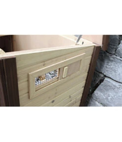 KERBL Thermo-Hühnerstall, Beheizbar, Ca. B146/H82/T74 Cm -Garten im Freien Kerbl Thermohuehnerstall WE Mood 3