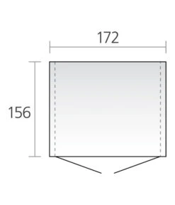 Biohort Gerätehaus Europa 2 -Garten im Freien M500000099 Schema 001 BiohortMGHEuropa2
