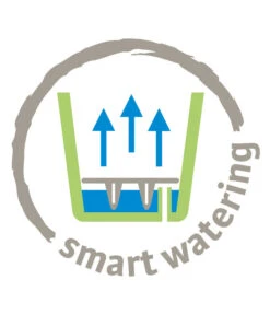 Scheurich Kunststoff-Topf Purista+, Rund -Garten im Freien WE DE 005 ScheurichIconSmartWatering