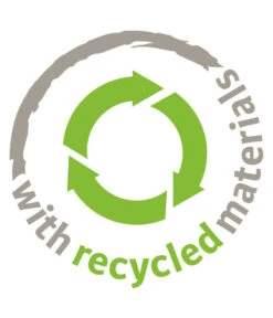 Scheurich Kunststoff-Topf Riva, Rund -Garten im Freien WE DE 006 ScheurichIconWithRecycledMaterial