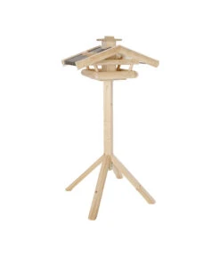 Dehner Natura Vogelhaus Watzmann, Natur, Ca. B55/H23/T40 Cm -Garten im Freien X005452818 BildFS 001 FutterhausWatzmannNatur